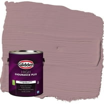 Glidden HEP Coffee Rose / Purple Flat Interior Paint with Primer, 1 Gallon