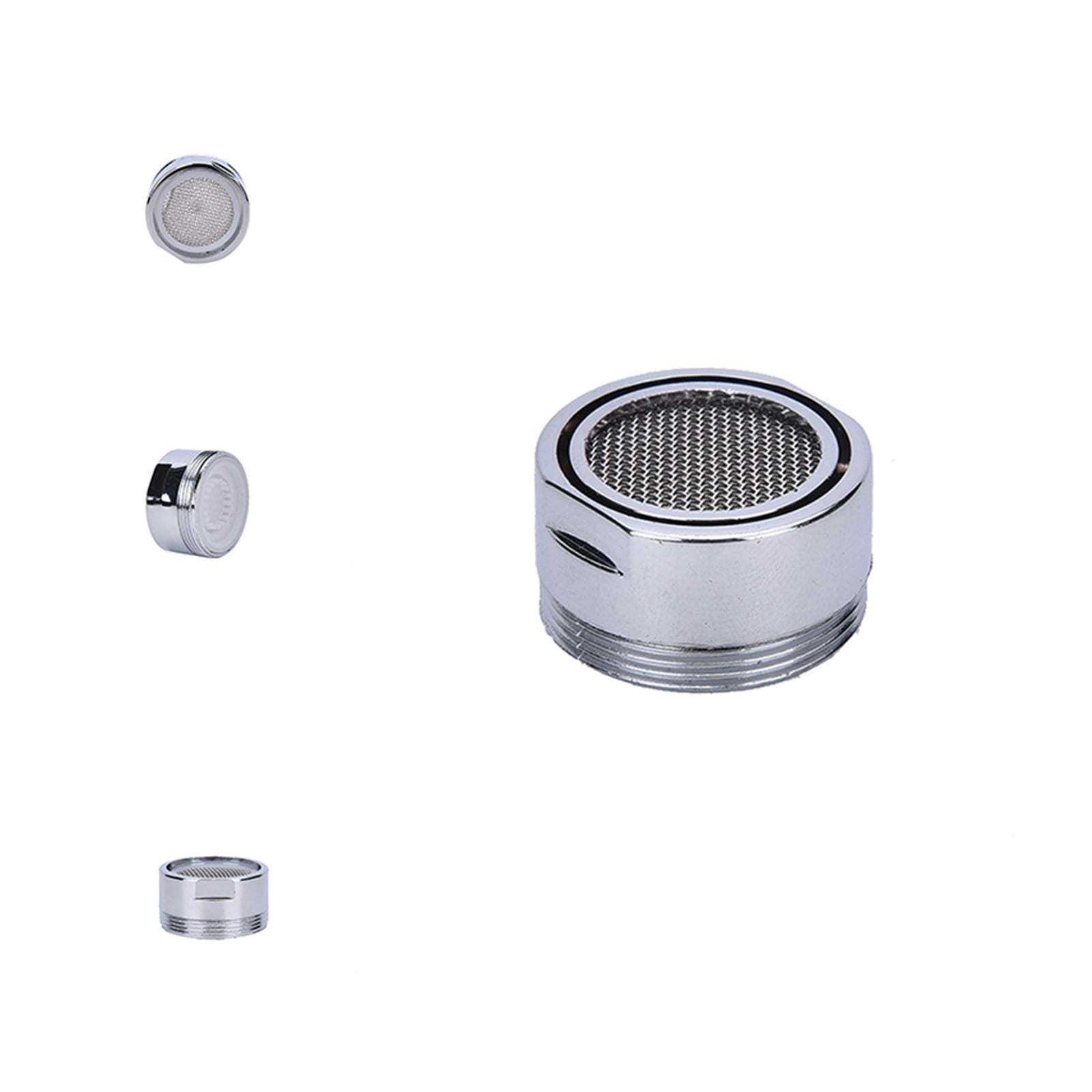 Faucet Aerator,Bathroom Sink Aerator, Tap Nozzle Thread Swivel Aerator Filter Sprayer 20/22/24/mm For Kitchen Bathroom Silver ,Durable Material