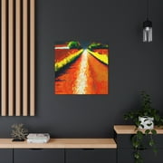 Country Road Minimalism - Canvas