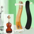 thumbnail image 2 of Wood Violin Shoulder Rest for 3/4 4/4 Size Violin Height Adjustable Feet Shoulder Rest for Starter and Professional, 2 of 14