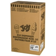 Joy #10 Cake Ice Cream Cone Dispenser 112 Count - 8 Dispensers