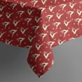 thumbnail image 5 of Red Christmas Reindeer Pattern Square Tablecloth,Waterproof Square Table Cover,Wipeable Spillproof Washable Table Cover for Home Kitchen Party Decor 52"x52"(132x132cm), 5 of 6