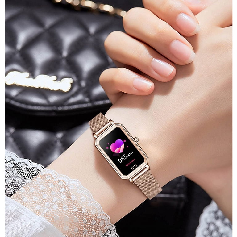 Smart Watch for Women, Smartwatch for Android and iOS Phones IP68 Waterproof Amazon.com: AGPTEK Smart Watch for Women, 5ATM Waterproof  main image 2