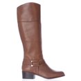 thumbnail image 3 of Women's Biliee Cognac Knee-High Leather Equestrian Boot - 5M, 3 of 6