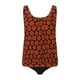 thumbnail image 3 of Traje de Baño Mujer Conjunto de Bikini Push Up Sexy Para Mujer, Traje de Baño de Dos Piezas de Cintura Alta, Tankini Con Estampado Fruncido Retro, Traje de Baño Para Playa, 3 of 4