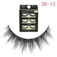 thumbnail image 2 of Justharion 3/6/9 Pairs 100 Real 3D Makeup Cross False Eyelashes Eye Lashes Handmade 1Set, 2 of 6