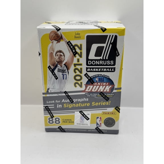 2021-22 Panini Donruss Basketball Blaster Box - Factory Sealed