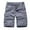 Gray, variant on IROINNID On Sale Cargo Shorts for Men Workwear Shorts Slim Fit Multi Pocket Zipper Straight Leg Five Piece Pants, Outdoor Sports Shorts,Olive Green