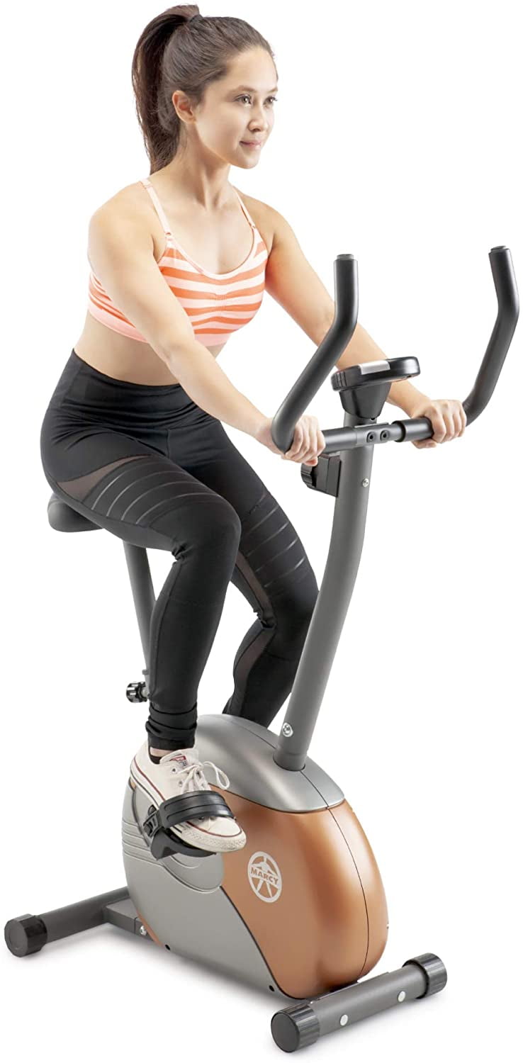 Marcy Magnetic Resistance Upright Bike NS-1201U Cardio Exercise Workout Machine 