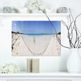 thumbnail image 1 of Cayo Coco Tropical Beach Panorama - Modern Seascape Canvas Artwork, 1 of 3