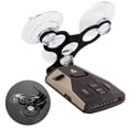thumbnail image 2 of YiePhiot Soporte de ventosa para parabrisas compatible con detectores de radar Cobra RAD 450, 8 bandas, ESD-6100, ESD-7000, XRS-9300, PRO-9780 y todos los modelos recientes (soporte y 6 ventosas), 2 of 5