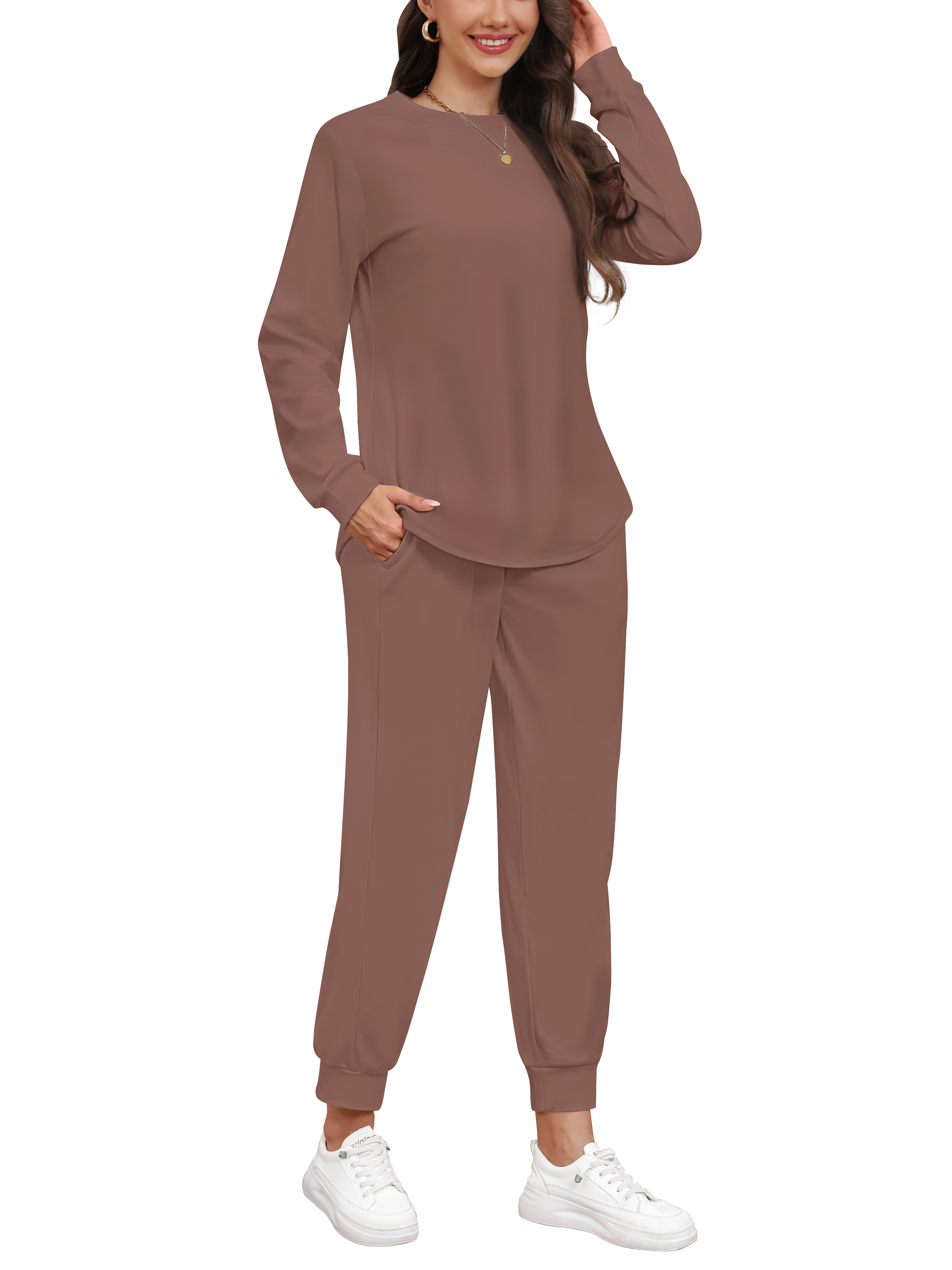 Fantaslook Women's Lounge Set, Long Sleeve Top & Pants photo 2