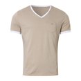 thumbnail image 4 of JAKANYQ Men's Tees Short Sleeved V Neck Solid Color Stitching Pocket T Shirt Top Classic Lightweight, 4 of 5