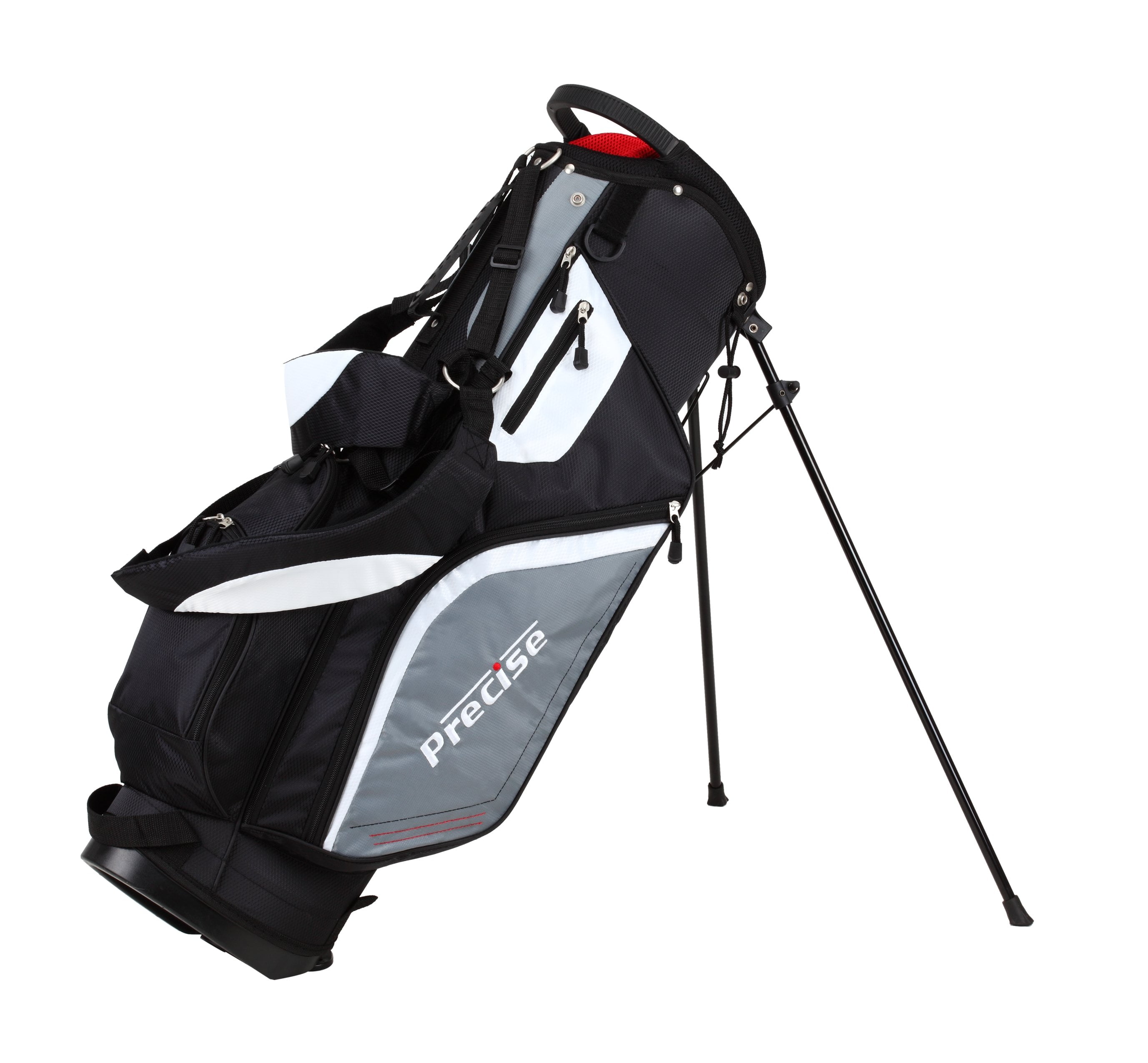 Precise Naturals M5 Men's Complete Golf Clubs Package Set, Black 