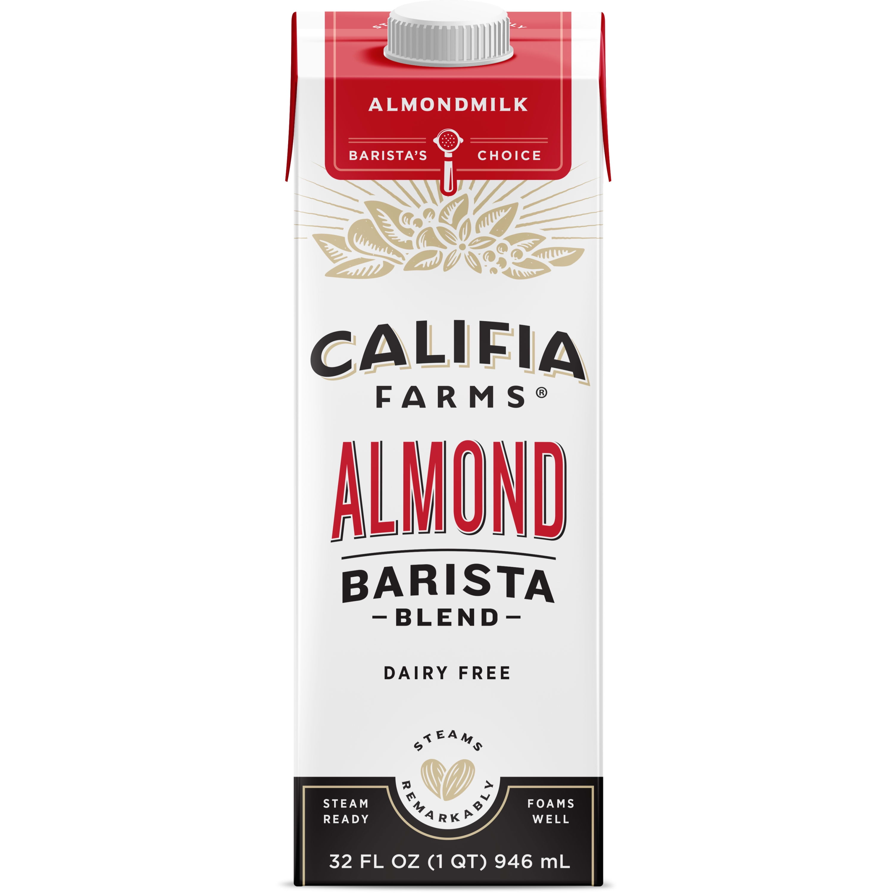 Califia Farms Original Almond Barista Blend Almond Milk 32 Fluid Ounces