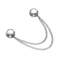 thumbnail image 1 of Function Clothing Clips High Powerful Hijab With Long Chain Purpose Buttons Pinless Brooch Clothes Hijab Pins For Women Rhinestone Buttons Pregnancy Brooch Pin Back Buttons Pin Backing Large, 1 of 4