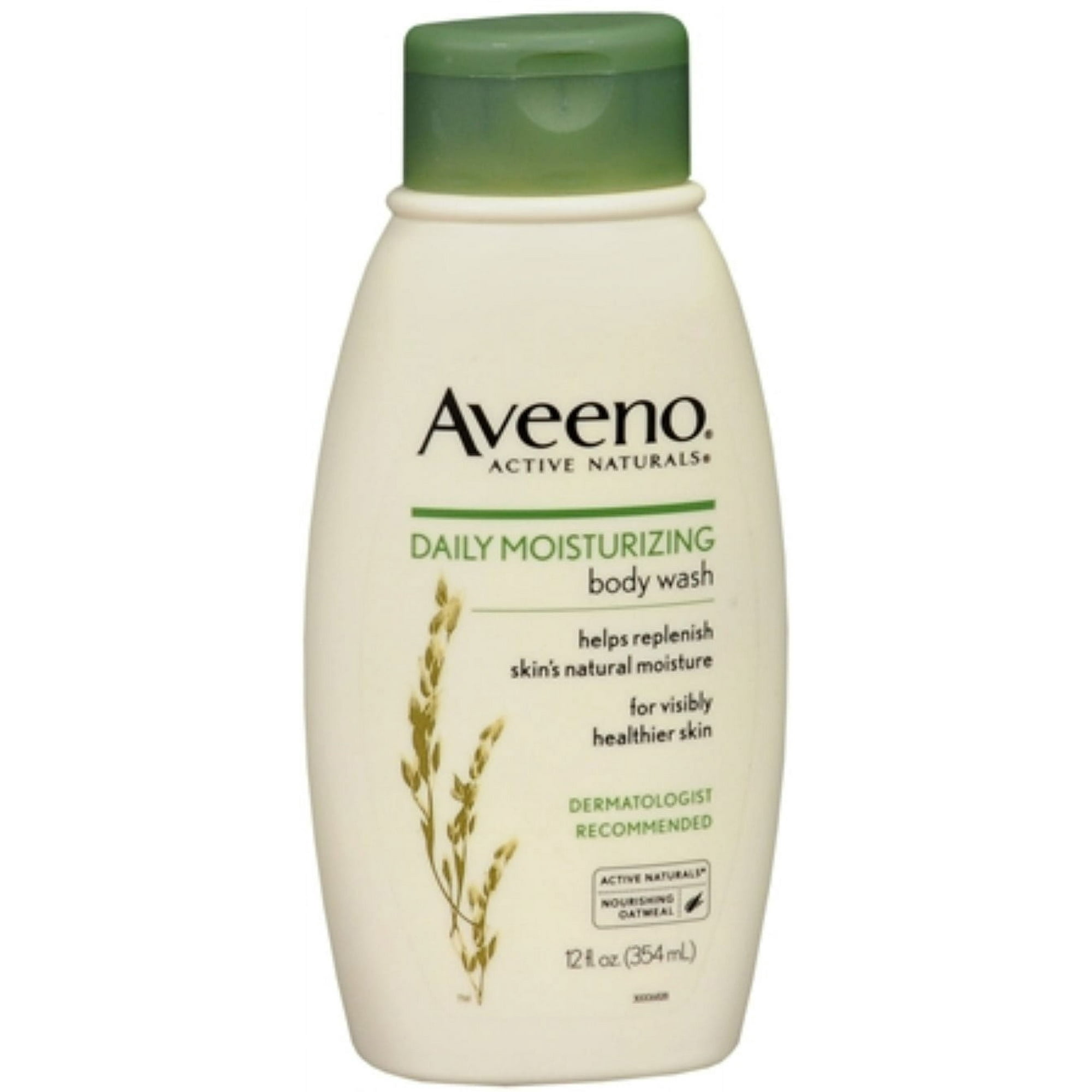 AVEENO Active Naturals Daily Moisturizing Body Wash 12 oz (Pack of 3)