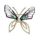 thumbnail image 4 of Broche de mariposa, broches de diamantes de imitación para mujer, accesorios de disfraz, broche, insignia, Pin de solapa de Animal para ropa, bufanda, Púrpura, 4 of 8