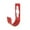 Red, variant on PRINxy Garden Hose Holder Wall Mounted Hose Rack,Durable Plastic Duty Hose Hanger Hook Wall Garden Expansion Heavy Pipe Convenient Hose Holder Blue