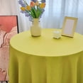 thumbnail image 6 of Tuvgenk Waterproof Linen Tablecloth 60%Cotton,40%Linen 39*39 Tablecloth Machine Washable Green Round Decorations Tablecloths, 6 of 8