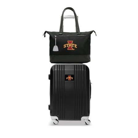 MOJO Iowa State Cyclones Premium Laptop Tote Bag and Luggage Set