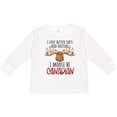 thumbnail image 3 of Inktastic I Love Butter Tarts and Poutine I Moose Be Canadian Pun Boys or Girls Long Sleeve Toddler T-Shirt, 3 of 5