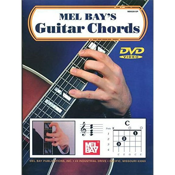 Pre-Owned Mel Bay's Guitar Chords [With DVD] (Paperback) 0786629134 9780786629138