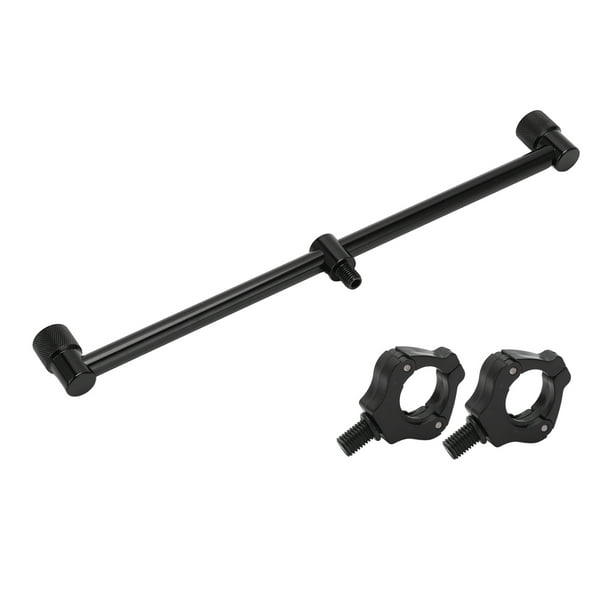 Carp Fishing Bracket Stand, Tight Grip Stable Fishing Rod Holder Compact  For Various Environments 2 Heads 30cm Bracket + 2 Head