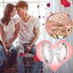 thumbnail image 1 of Xihbxyly Anillos de Pareja, Diseño de Corazón de Circonita con Electrocardiograma, Aleación Llamativa, Perfectos para Citas, Compromisos y Aniversarios, Regalo Único para Enamorados., 1 of 7