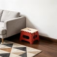 thumbnail image 6 of Gumesh Folding Lightweight Stool - Opens Easy with One Flip - Great for Kitchen, Bathroom or Bedroom, 6 of 6
