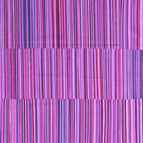 Ahgly Company Indoor Square Southwestern Purple Country Area Rugs, 5' Square