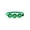 Green, variant on OutmaxHome Pet Flower Collar, Adjustable Pet Collar with Flower and Diamond, for Kitten Puppy Daily Use