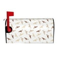 thumbnail image 2 of Lsque Leopard Print Mailbox Cover Standard Size ,Magnetic Mailbox Covers Post Wraps Letter Box Cover -25.5x21 in, 2 of 9