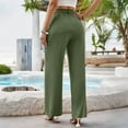 thumbnail image 4 of TYGHBN Stylish Women's Casual Pants for Everyday Wear Comfortable and Versatile Design for Any Occasion Trousers Pants Women Summer Pants Suits for Women Casual Casual Rompers for Women Long Pant, 4 of 4