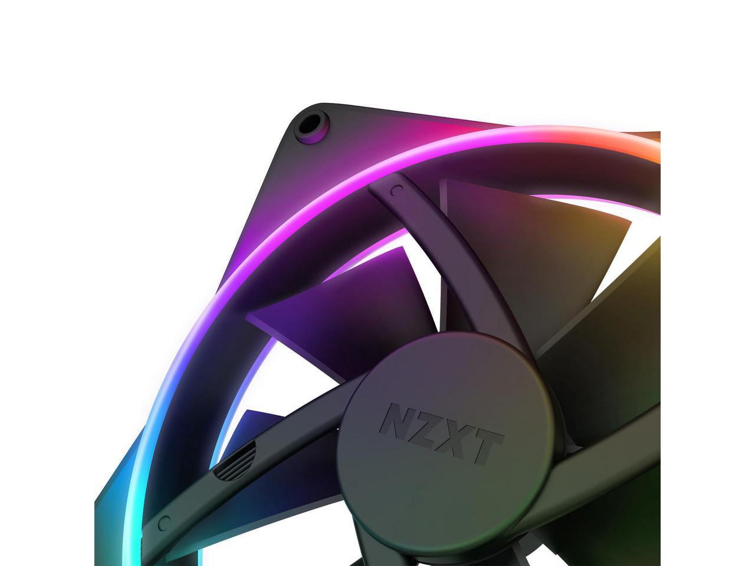 NZXT F140 140mm RGB DUO Fan, Matte Black - Walmart.com