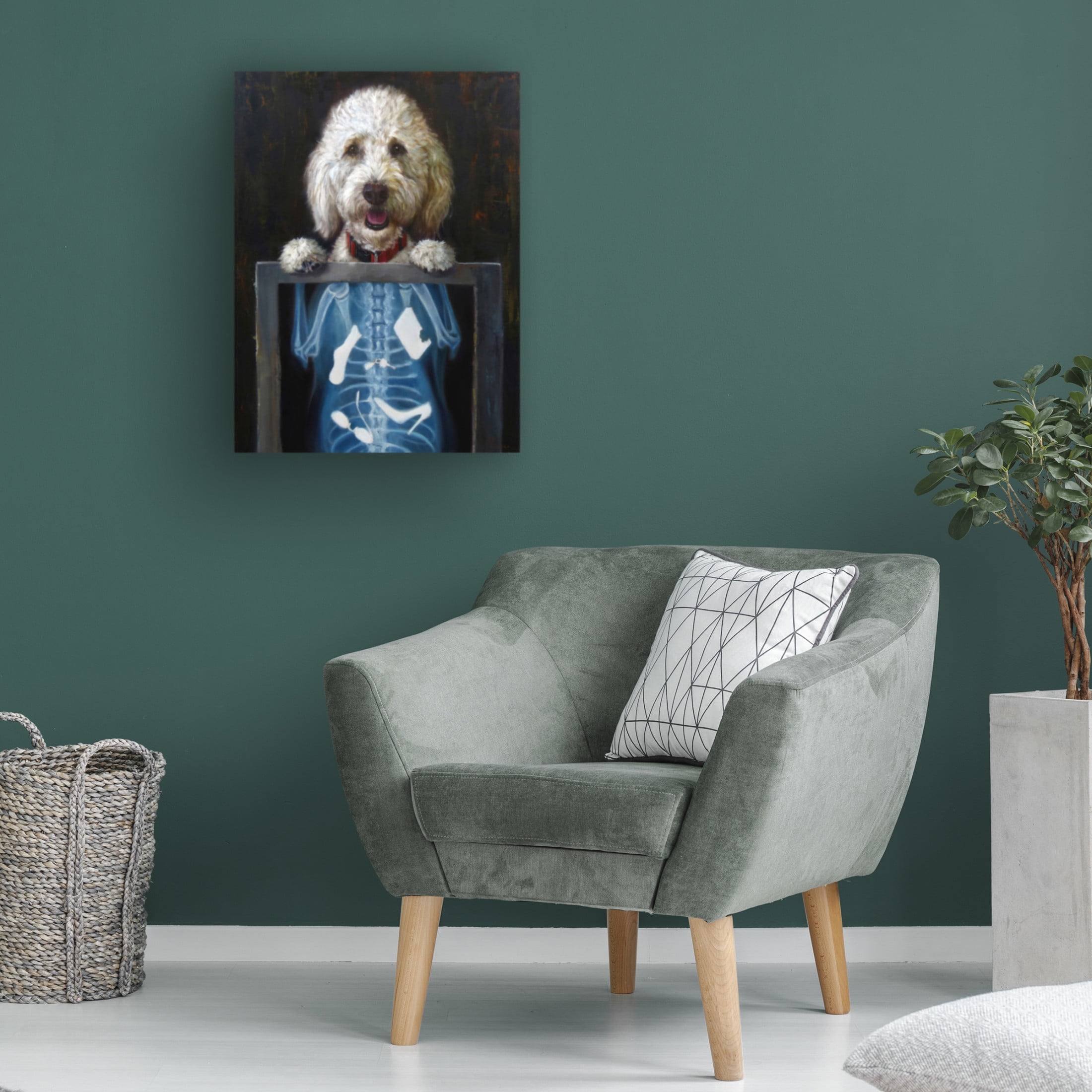 Canvas Wall Art - Lucia Heffernan 'Inside Story' Wall Art for Living Room, Bedroom, or Office Décor by Trademark Fine Art - 14 x 19 Inches