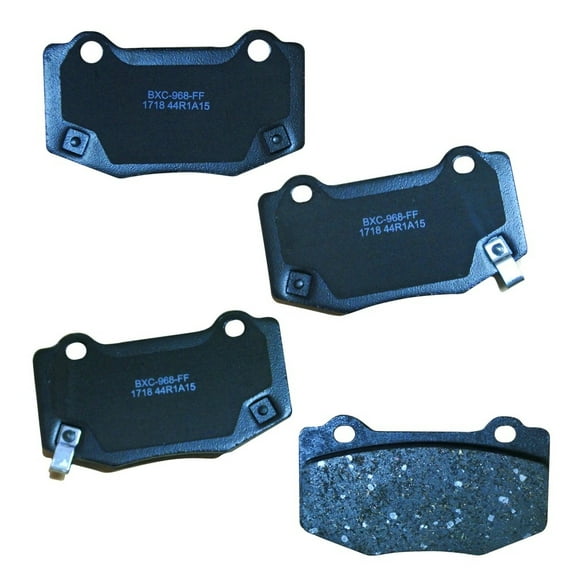Bendix Brakes Disc Brake Pad Set Fits select: 2014 CHEVROLET CORVETTE, 2016-2020 CHEVROLET CAMARO SS