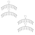 thumbnail image 1 of Multi-Functional Stainless Steel Clothes Rack Clothes Rack Household Windproof Underwear Sock Rack Clothes Rack, 1 of 5