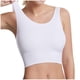 thumbnail image 1 of Sujetador deportivo largo sin aros para mujer: top corto, sin relleno, algodón y poliéster, sujetador para yoga y fitness., 1 of 7