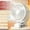 White, variant on ZToonmas Fan Usb Clip Fan for Home Use Student Dormitories Charging and Plug-In Purpose Office Small Silent Desktop Fan