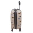 thumbnail image 3 of MALETA DE CABINA JON INFANTIL ANIMALES 16" BEIGE, 3 of 4