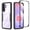 Black, variant on Innens Phone Case with Built-in Screen Protector Full Cover for Samsung Galaxy A37/A36 5G