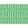 thumbnail image 1 of Ahgly Company Machine Washable Indoor Rectangle Transitional Mint Green Area Rugs, 6' x 9', 1 of 7
