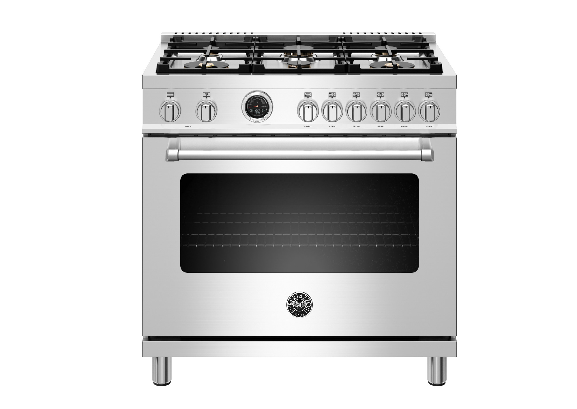 Bertazzoni Mast366dfst Master Series 36" Wide 5.7 Cu. Ft. Free Standing