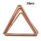 thumbnail image 4 of Titular De La Tarjeta 10 soportes de escritorio geométricos para tarjetas de nombre comercial (oro rosa), 4 of 5