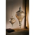 thumbnail image 4 of Westcharm Antique Silver Oriental Moroccan Pendant Light Ramadan Hanging Candle Lantern - Extra Large, 4 of 9