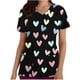 thumbnail image 3 of TaTaai Lightweight Holiday Print Top for Women, V Neck Short Sleeve Casual Blouse with Pockets, Valentine's Day Shirt for Gifting Gift, 3 of 5