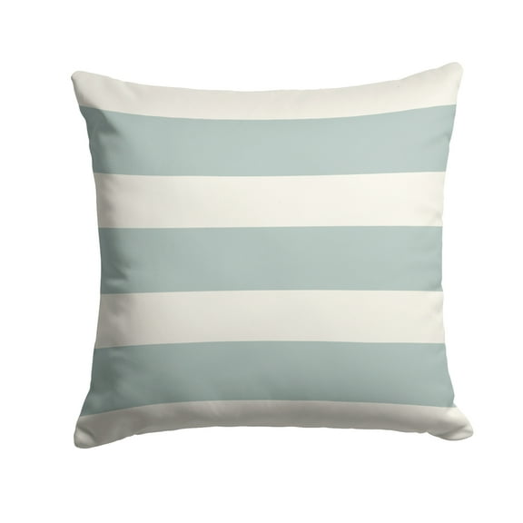 Sage Stripe Fabric Decorative Pillow
