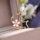thumbnail image 1 of Broche Femenino Ganfancp Flor Ahuecada Wangxingren Perro Exquisito Lindo Temperamento Pin, 1 of 7