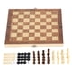 thumbnail image 1 of Ajedrez y damas de madera 3 en 1 Handcraft Backgammon Piezas de ajedrez Los 44x44cm Zulema damas de ajedrez, 1 of 8
